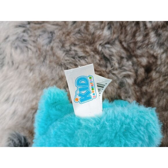 Kid Connection Teal Plush Walking Dinosaur Stuffed Animal‎ Toy Orange Horns Tags - Picture 6 of 8